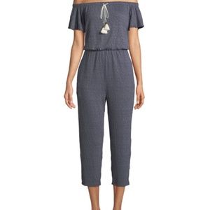 Splendid Smoke Show Off-the-Shoulder Jumpsuit